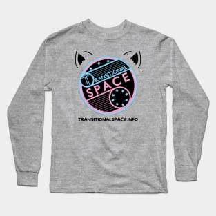 Kitty Ears Transitional Space Logo Long Sleeve T-Shirt